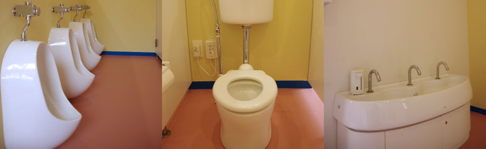 衛生的なトイレ
